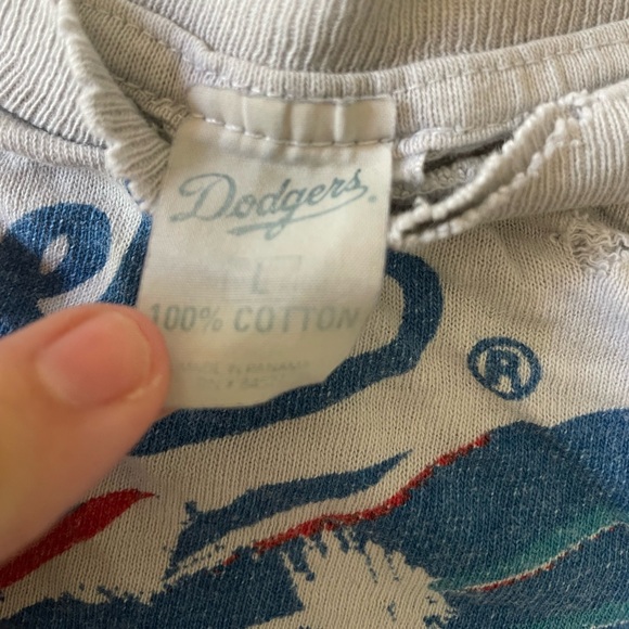 Dodgers giveaway tshirt 1994 vs. Astros - Picture 2 of 16